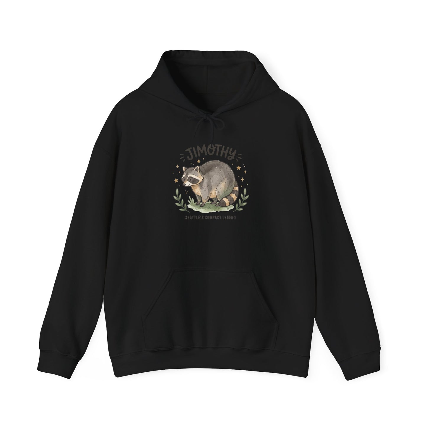 Compact Seattle Raccoon Hoodie | Jimothy-inspired, Wholesome Meme Wildlife