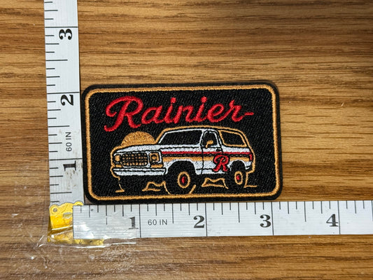 Rainier Retro Truck Chenille Patch – Standard Size