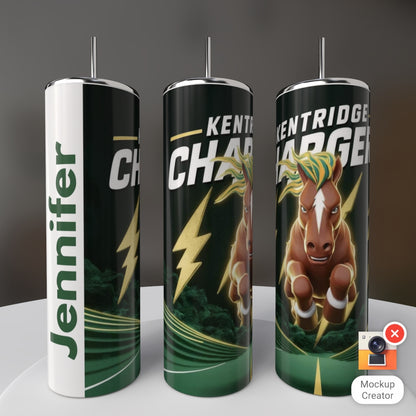 Kentridge Chargers Custom Tumbler – Personalized with Your Name