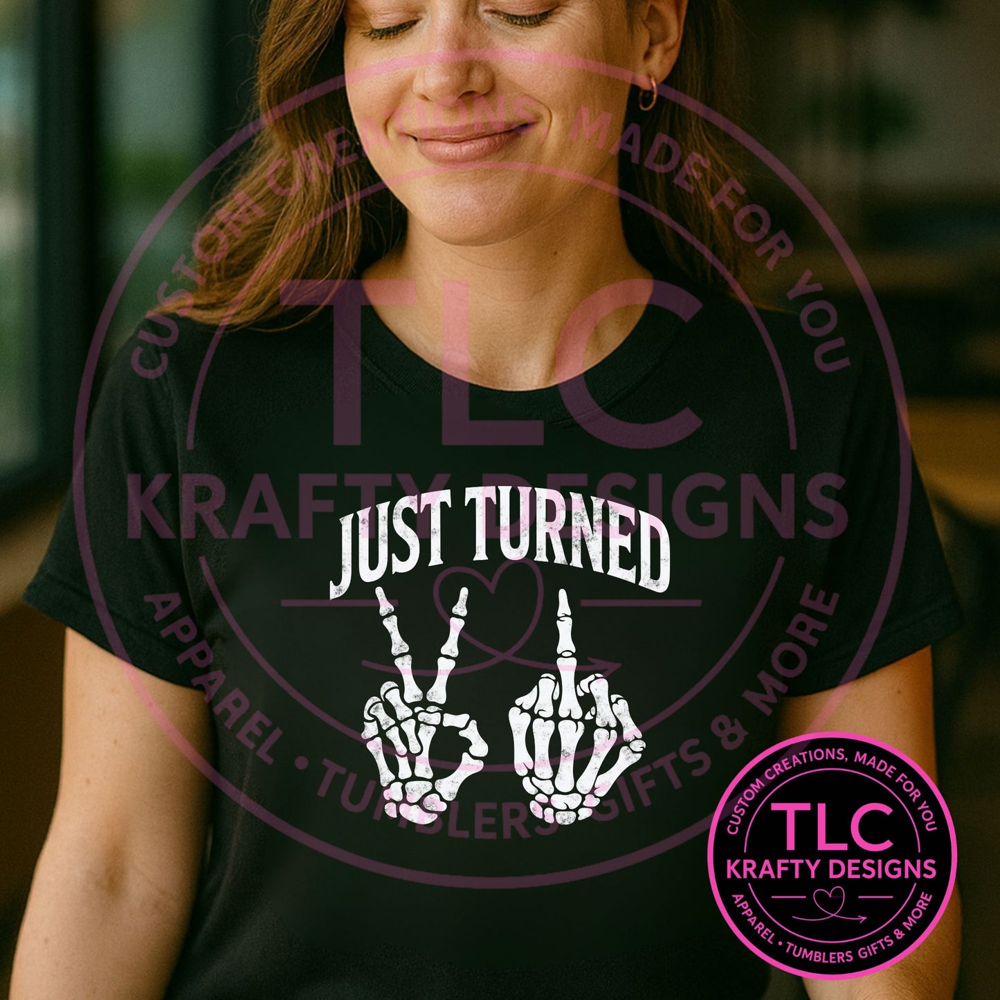 Just Turned 21 Birthday Shirt - Birthday Vibes Apparel CK