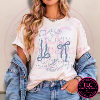 Long Live Cowgirls Boots Design – Western Rodeo Apparel