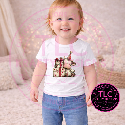 Sweet Cow Kids Birthday Shirt - Birthday Vibes Apparel CK