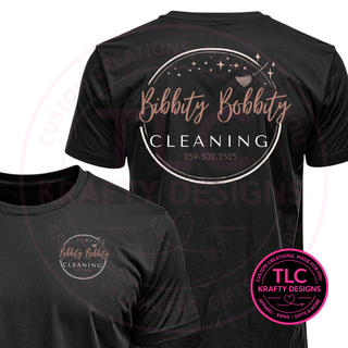 Bibbity Bobbity Cleaning Apparel - Custom Logo Business Wear