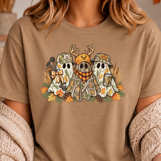 Hunting Ghosts Halloween Design – Spooky Season Graphic Apparel
