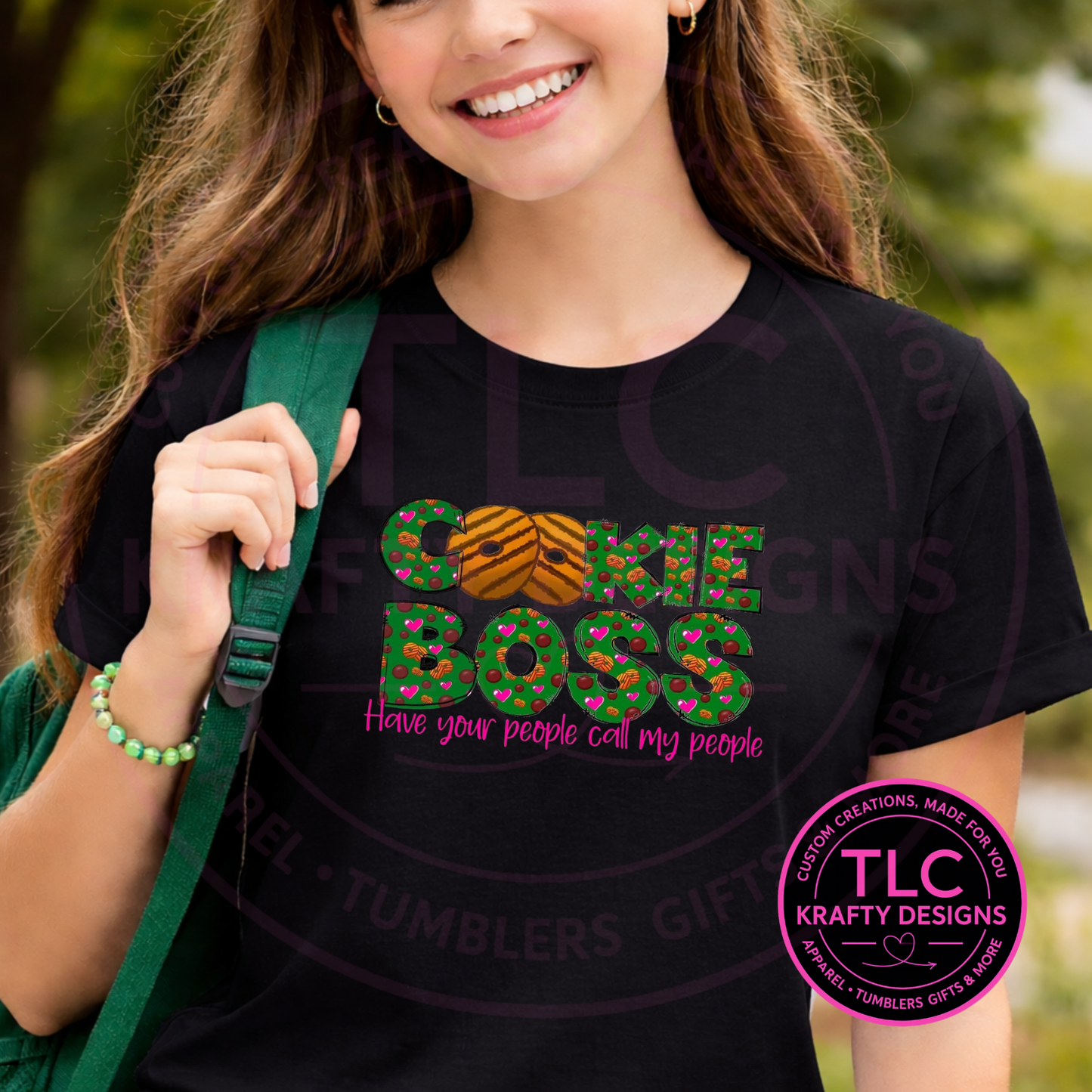 Cookie Boss – T-Shirt or Sweatshirt | Girl Scout Cookie Season Apparel