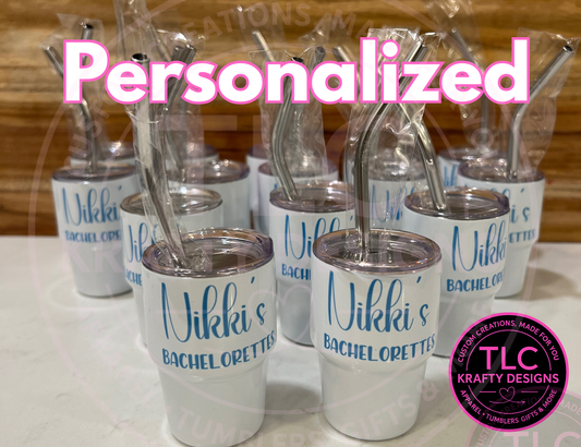 Personalized 3oz Shot Glass Tumbler - Bachelorette Vibes Tumbler CK
