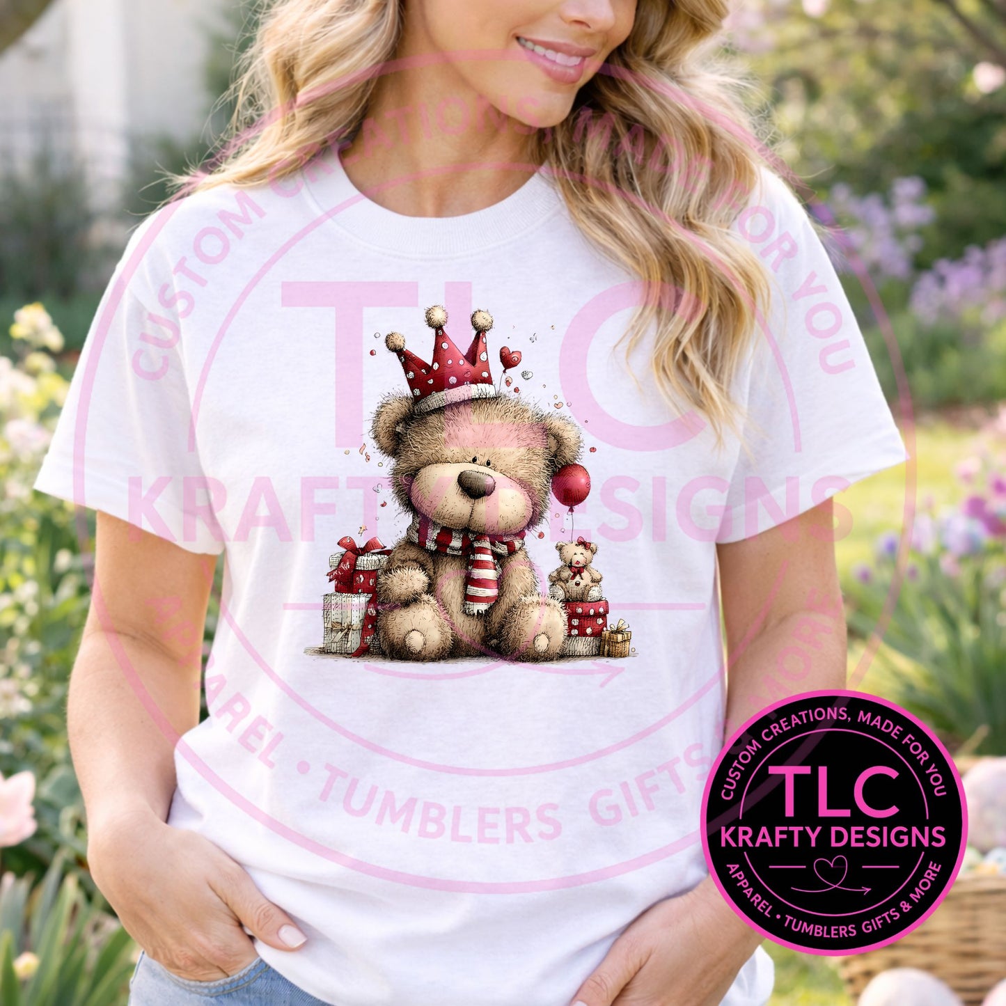Teddy Bear Kids Birthday Shirt - Birthday Vibes Apparel CK