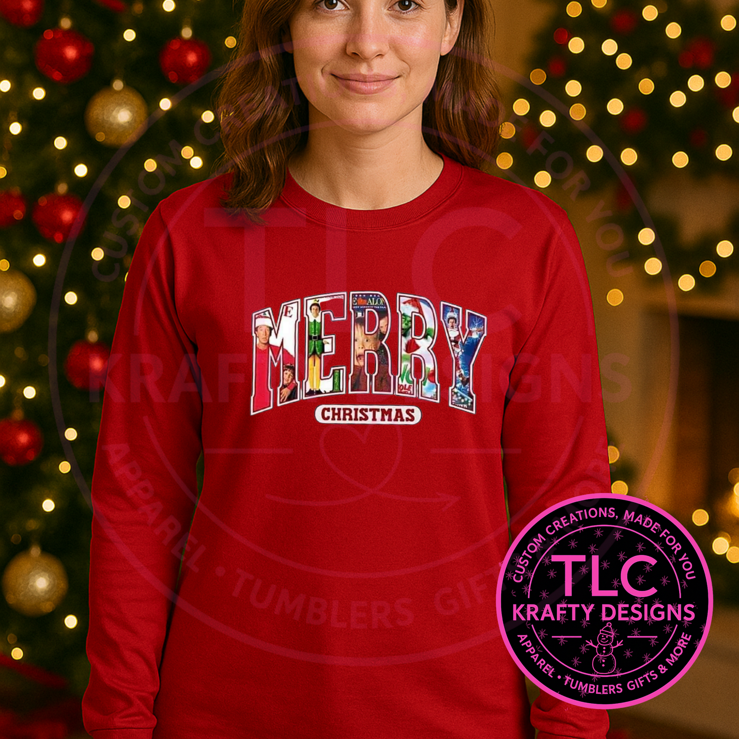 Classic Christmas Movies T-Shirt - Festive Christmas Long or Short Sleeve Tee CK