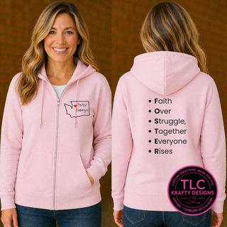 Foster Champs of WA Logo Outline Design - Family Life Apparel