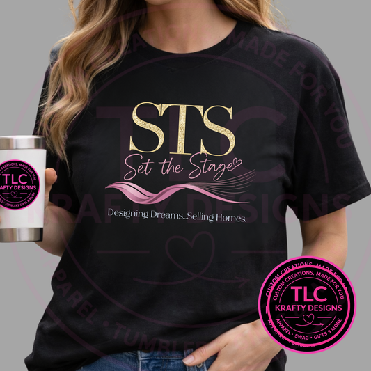STS Set The Stage Apparel - Custom Logo Business Wear