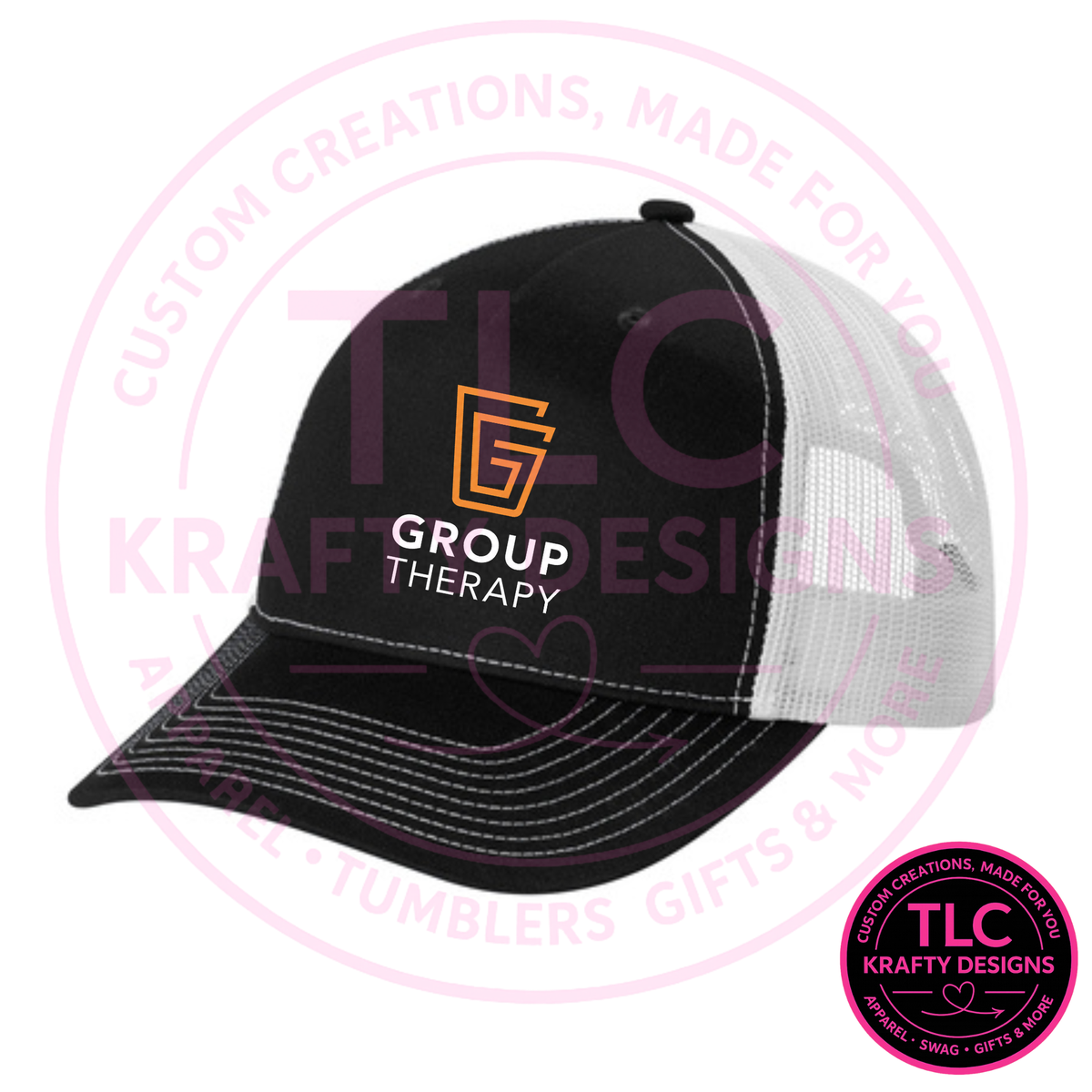 Group Therapy Logo Hat - Custom Business Swag