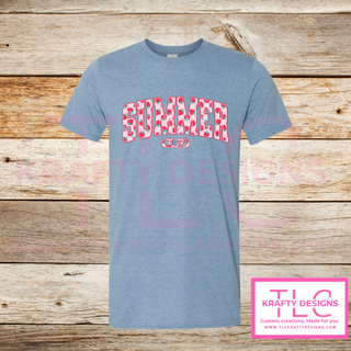 Summer Vibes Shirts – Sweet Strawberry Print Graphic Tee