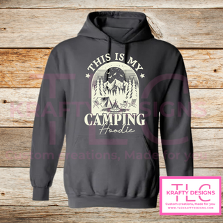 This Is My Camping Hoodie – Unisex Outdoor Adventure Sweatshirt
