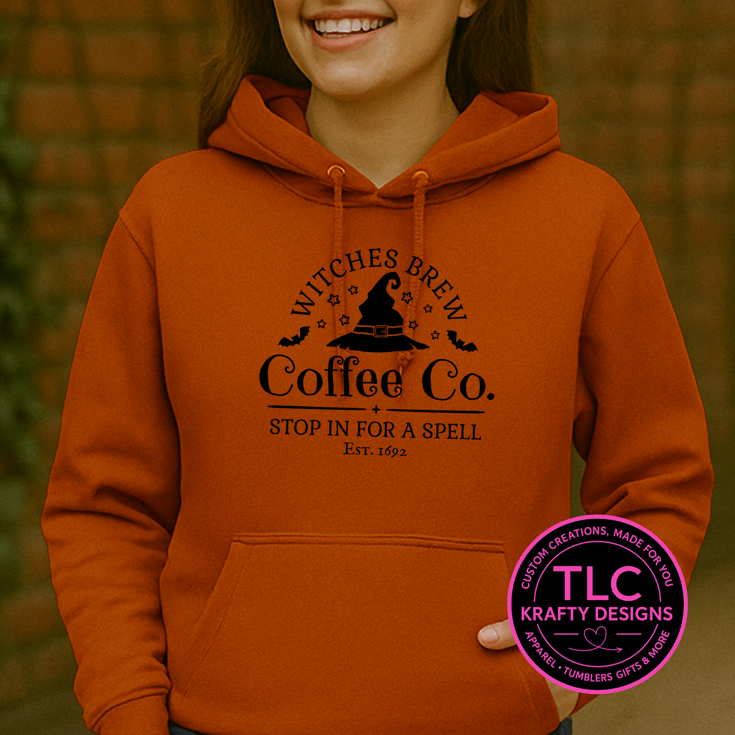 Witches Brew Coffee Co. Black Design – Spooky Season Apparel
