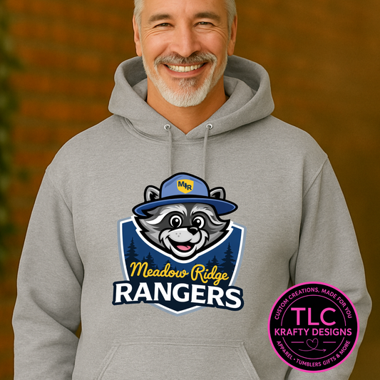 Meadow Ridge Rangers Mascot Apparel - Meadow Ridge Spirit Wear
