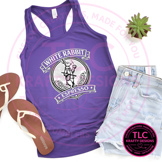 White Rabbit Espresso Logo Apparel - White Rabbit Espresso Business Swag