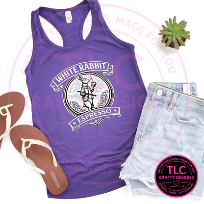 White Rabbit Espresso Logo Apparel - White Rabbit Espresso Business Swag