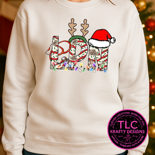 Festive LPN Christmas Sweatshirt - Healthcare Crew Neck or Hoodie CK