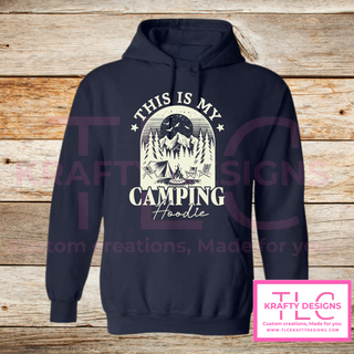 This Is My Camping Hoodie – Unisex Outdoor Adventure Sweatshirt