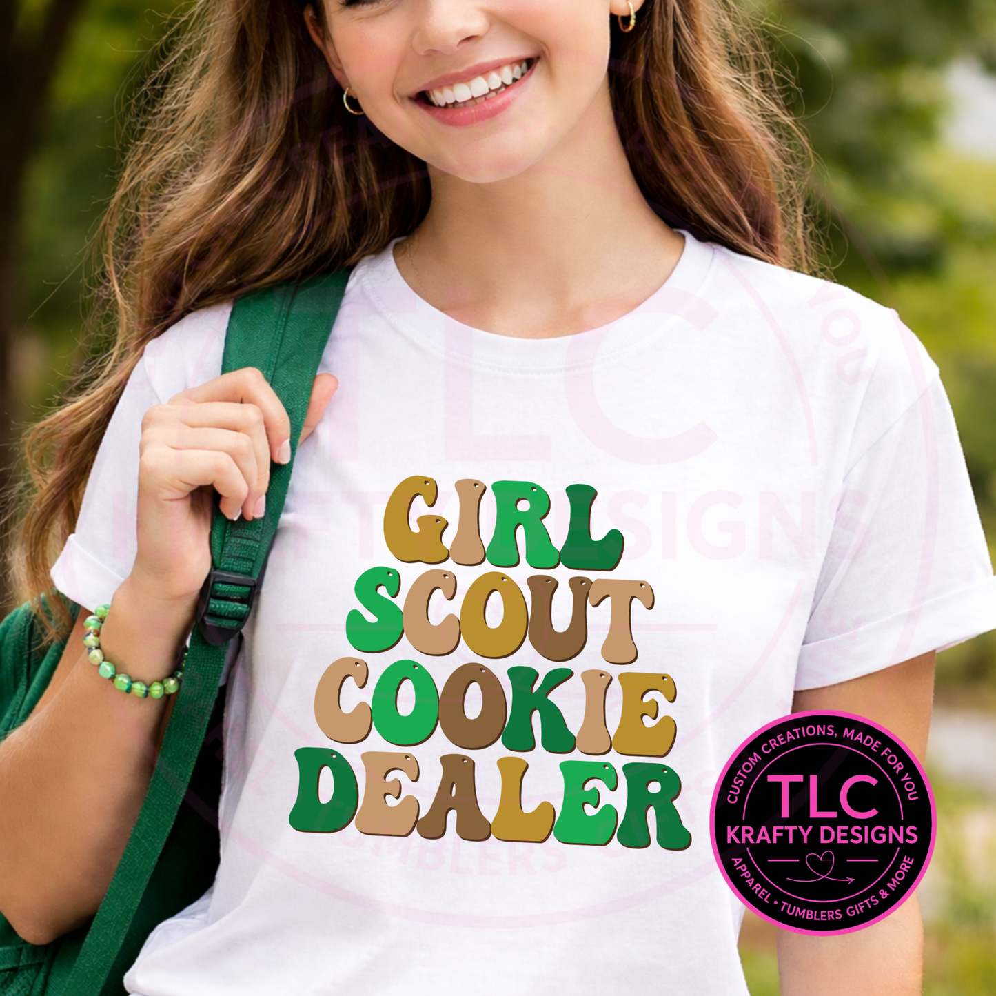 Girl Scout Cookie Dealer – Fun Cookie Season Graphic Tee