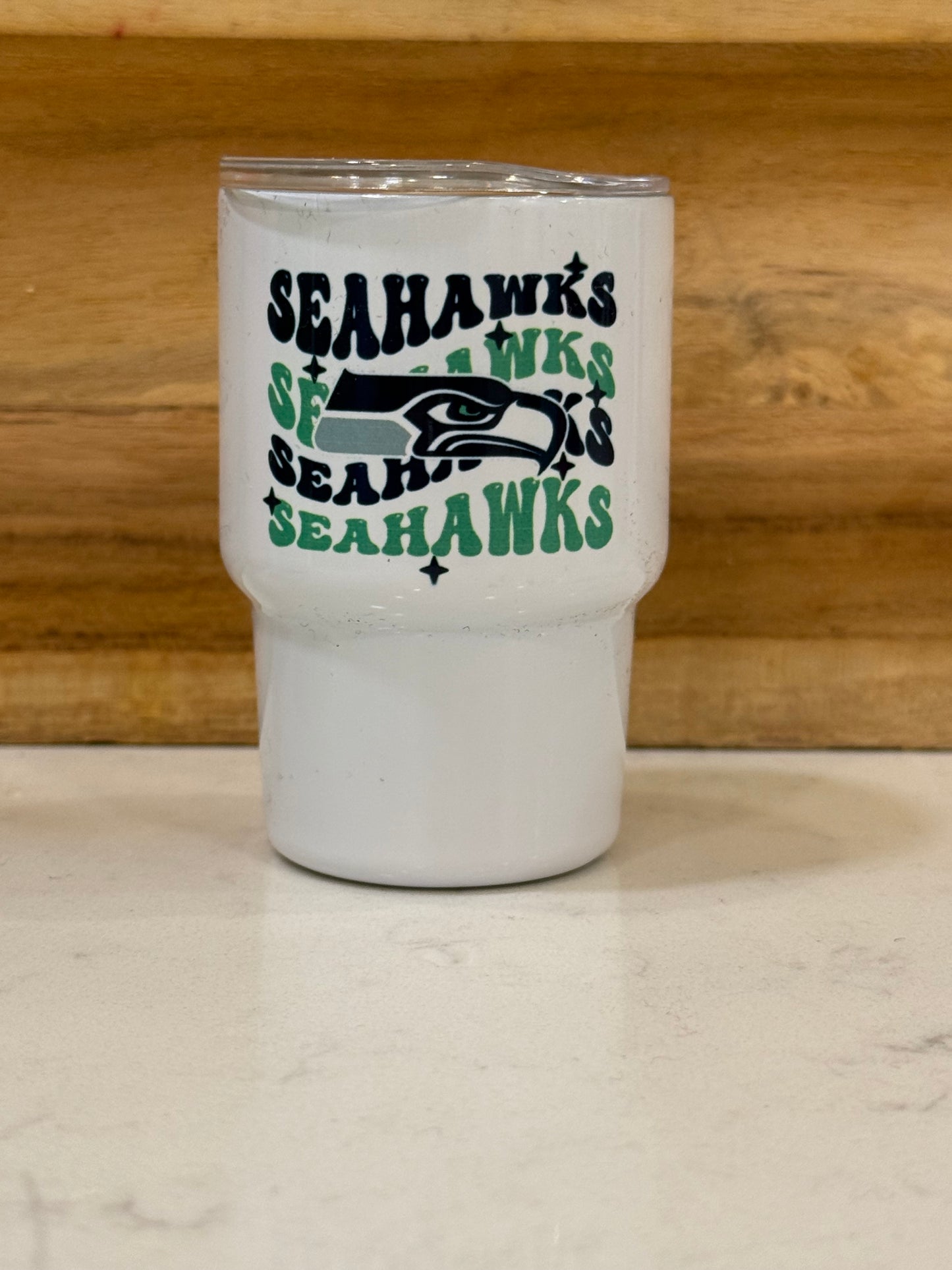 Seattle Football 3 ounce mini shot glass