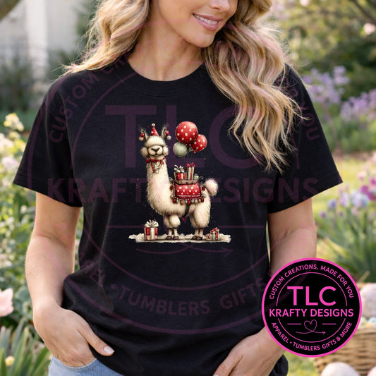 Llama Kids Birthday Shirt - Birthday Vibes Apparel CK