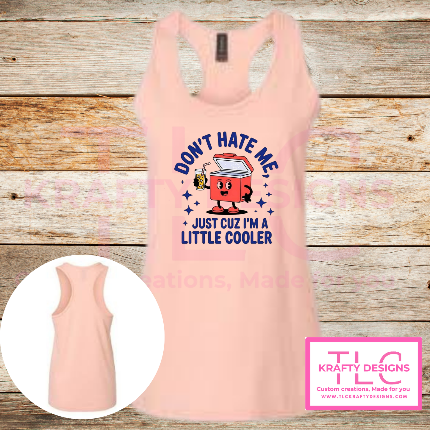 Don't Hate Me Just Cuz I'm A Little Cooler Retro Stars Design - Humor and Sarcasm Vibes Apparel