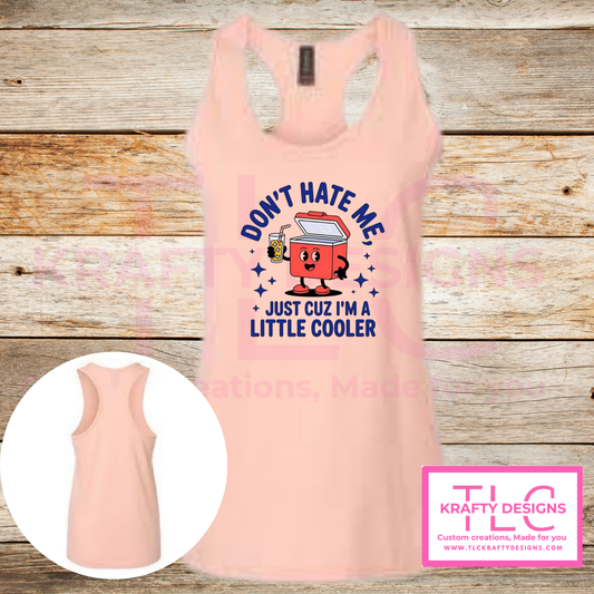 Don't Hate Me Just Cuz I'm A Little Cooler Retro Stars Design - Humor and Sarcasm Vibes Apparel