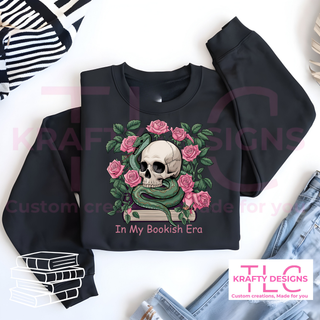 In My Bookish Era Graphic Apparel - Book Lovers Design