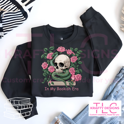 In My Bookish Era Graphic Apparel - Book Lovers Design