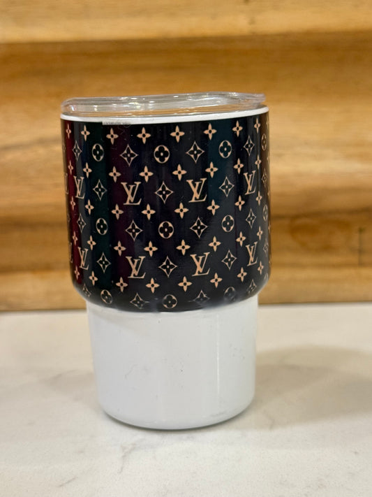 Designer 3 ounce mini shot glass