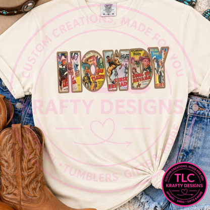 Howdy Vintage Western Design – Western Vibes Apparel