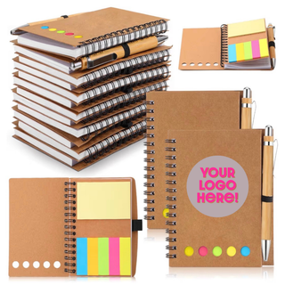 Custom Branded Spiral Journal : Promotional Notebook - Personalized Business Swag