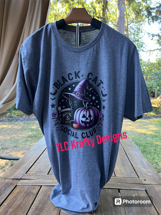 Black Cat Social Club T-Shirt