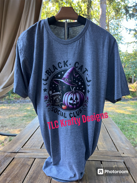 Black Cat Social Club T-Shirt