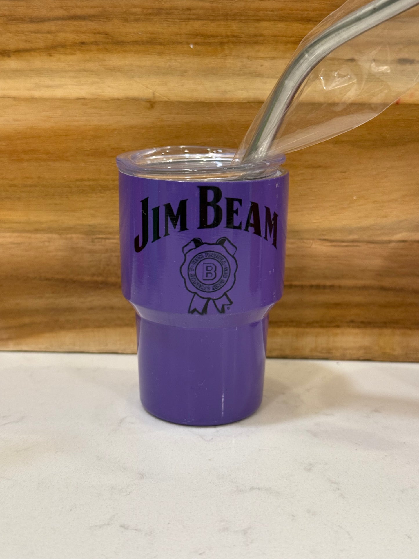 Alcohol logo 3oz mini shot glass