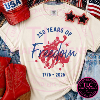 250 Years Of Freedom Design – Western Rodeo Apparel