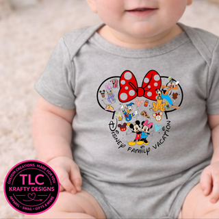 Infant Disney Family Vacation Design - Matching Family Trip Apparel