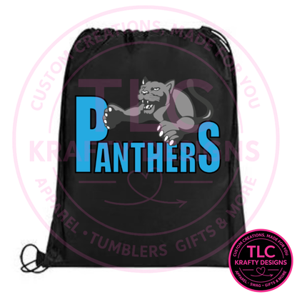 Maplewood Heights Panthers Drawstring Backpack - Maplewood Heights Spirit Wear