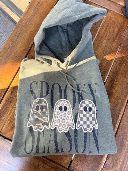Spooky Season Ghost Trio Design – Spooky Season Apparel