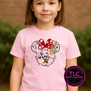 Kids Disney Family Vacation Design - Matching Family Trip Apparel