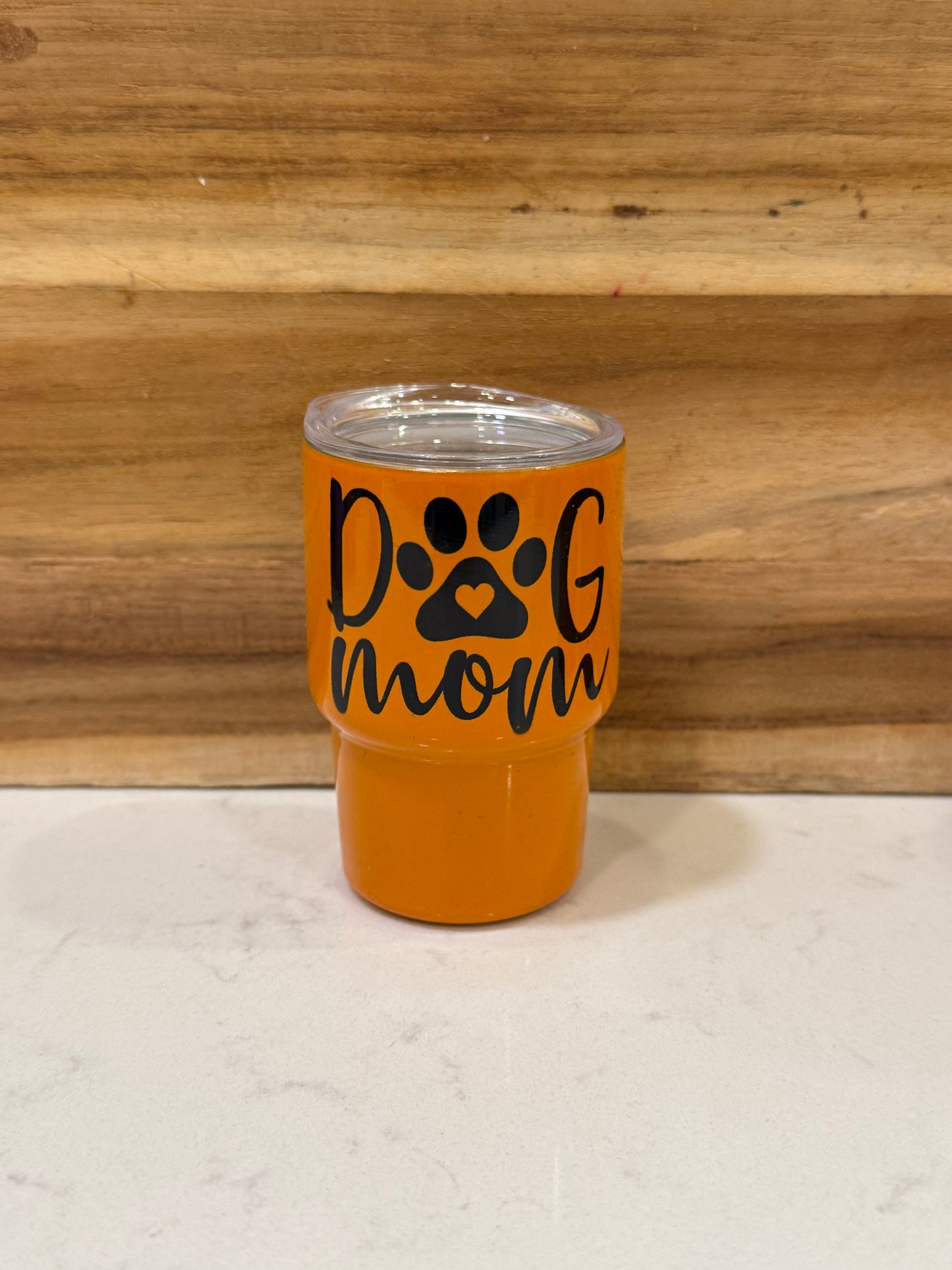 Dog Mom 3oz mini shot glass