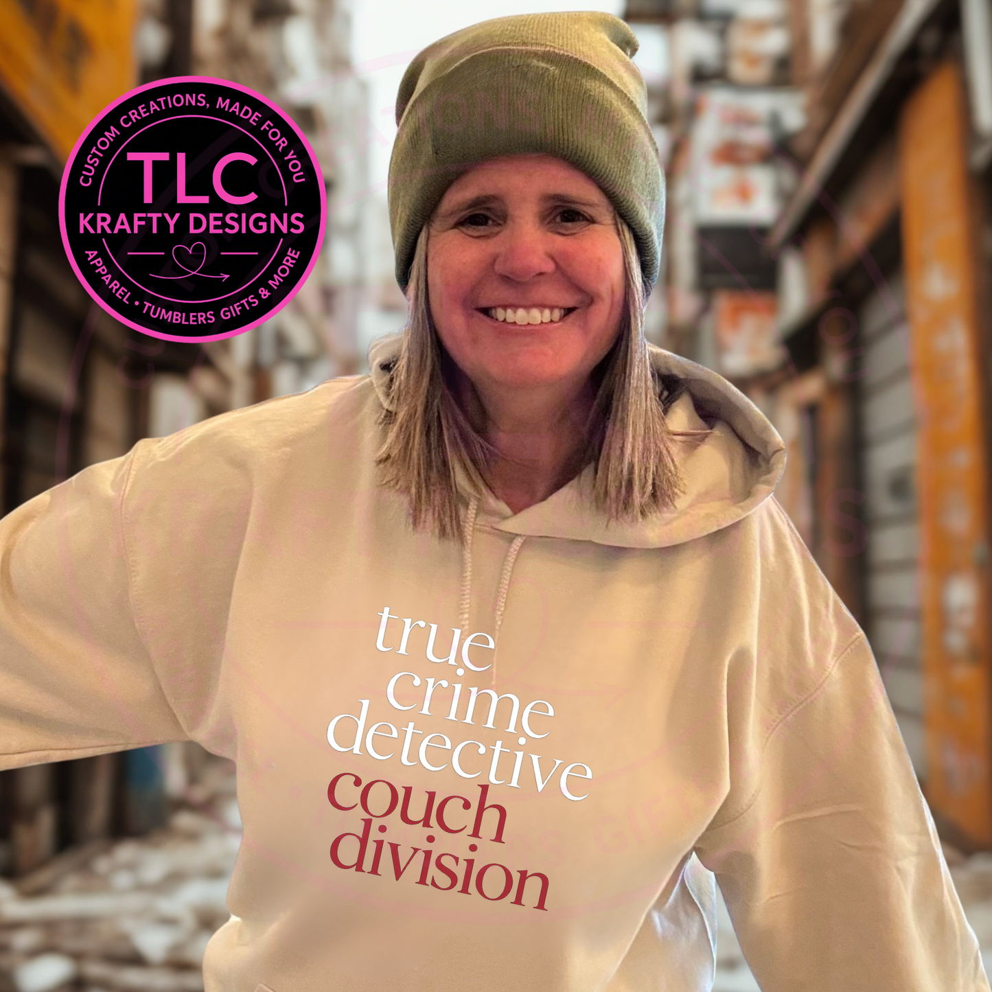 True Crime Detective Couch Division – T-Shirt or Sweatshirt