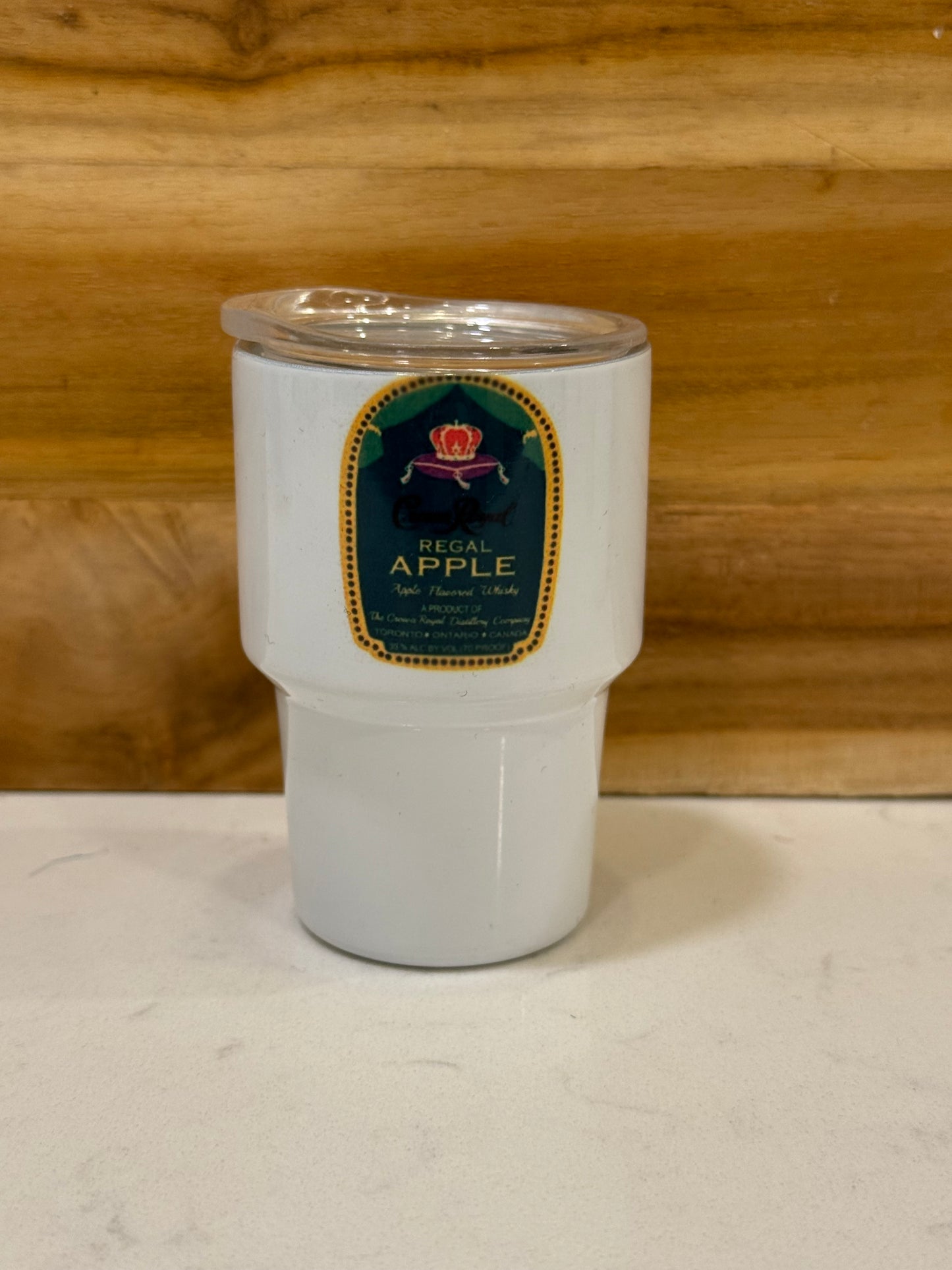 Alcohol logo 3oz mini shot glass