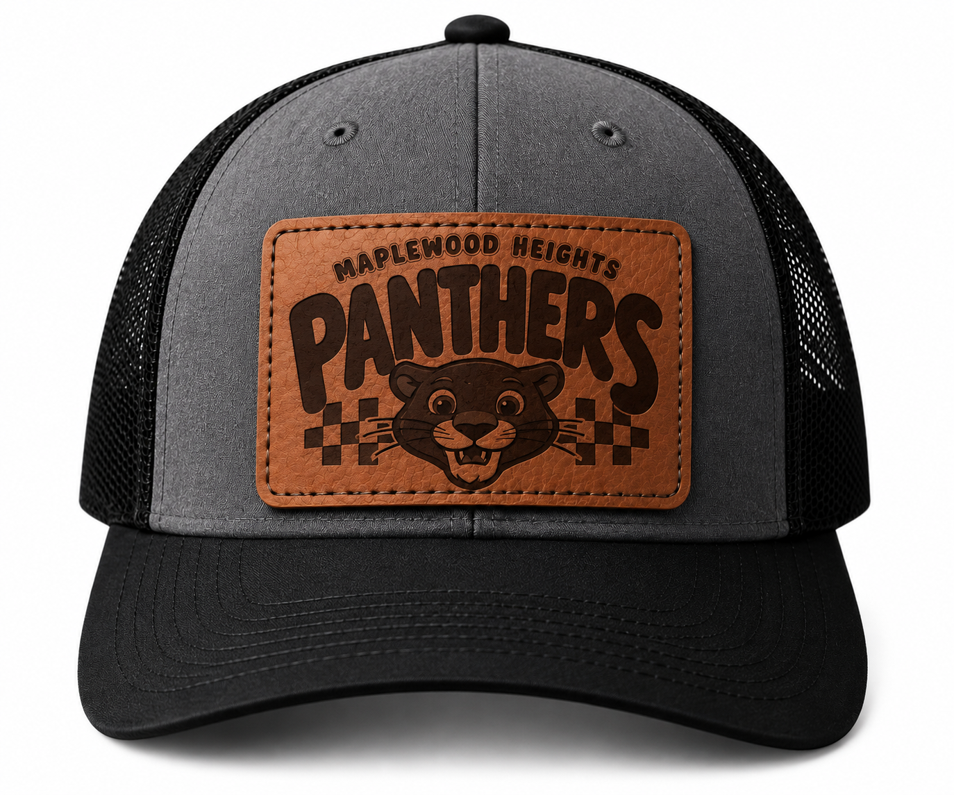 Maplewood Heights Panthers Patch Trucker Hat - Maplewood Heights Spirit Wear