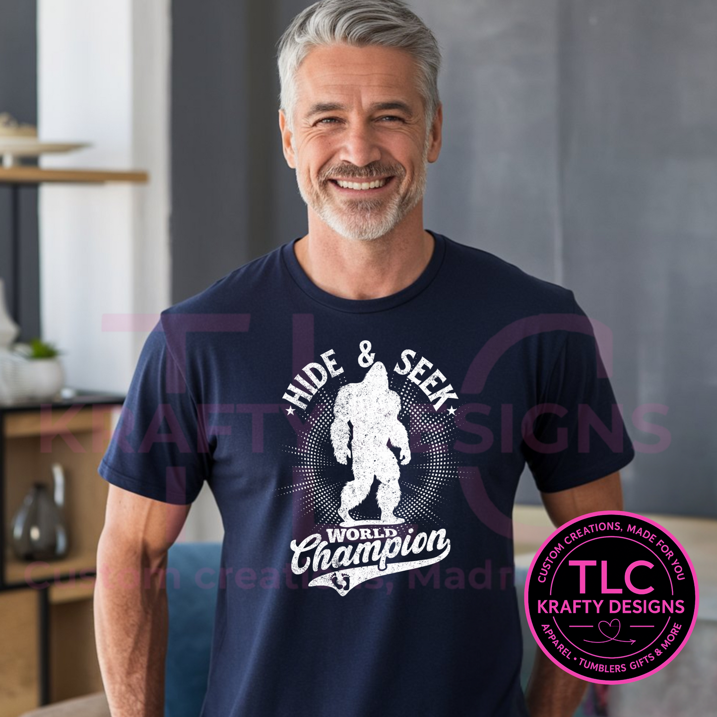 Hide & Seek World Champion Shirt – Funny Bigfoot Sasquatch Tee