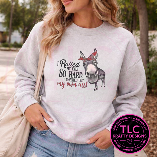Sarcastic Donkey Design - Donkey Lover Apparel