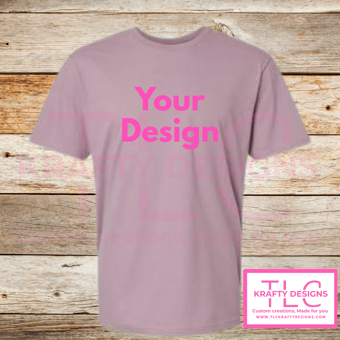 Customizable T-Shirts -Add your Design