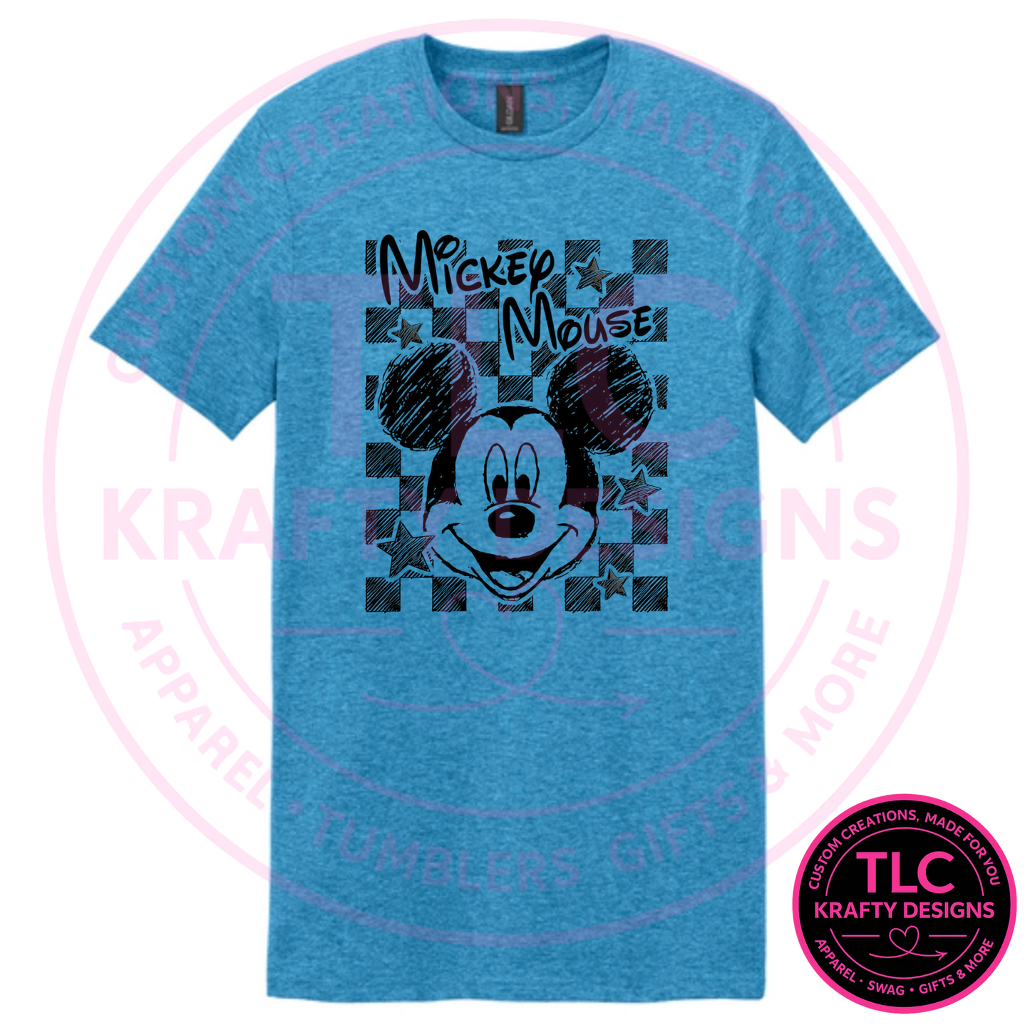 Classic Mouse Character Design – Cartoon Inspired Graphic Apparel