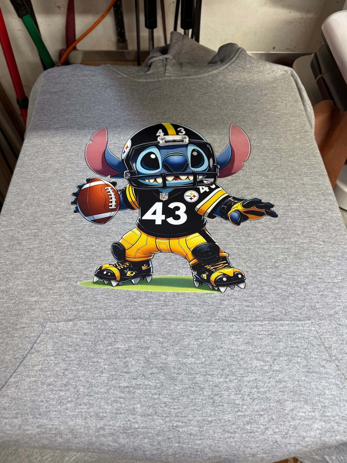 Stitch Football Sweatshirt – Football Season Hoodie or Crewneck